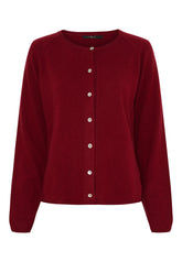 BTFCPH Cardigan i cashmere blanding Cardigans Cherry