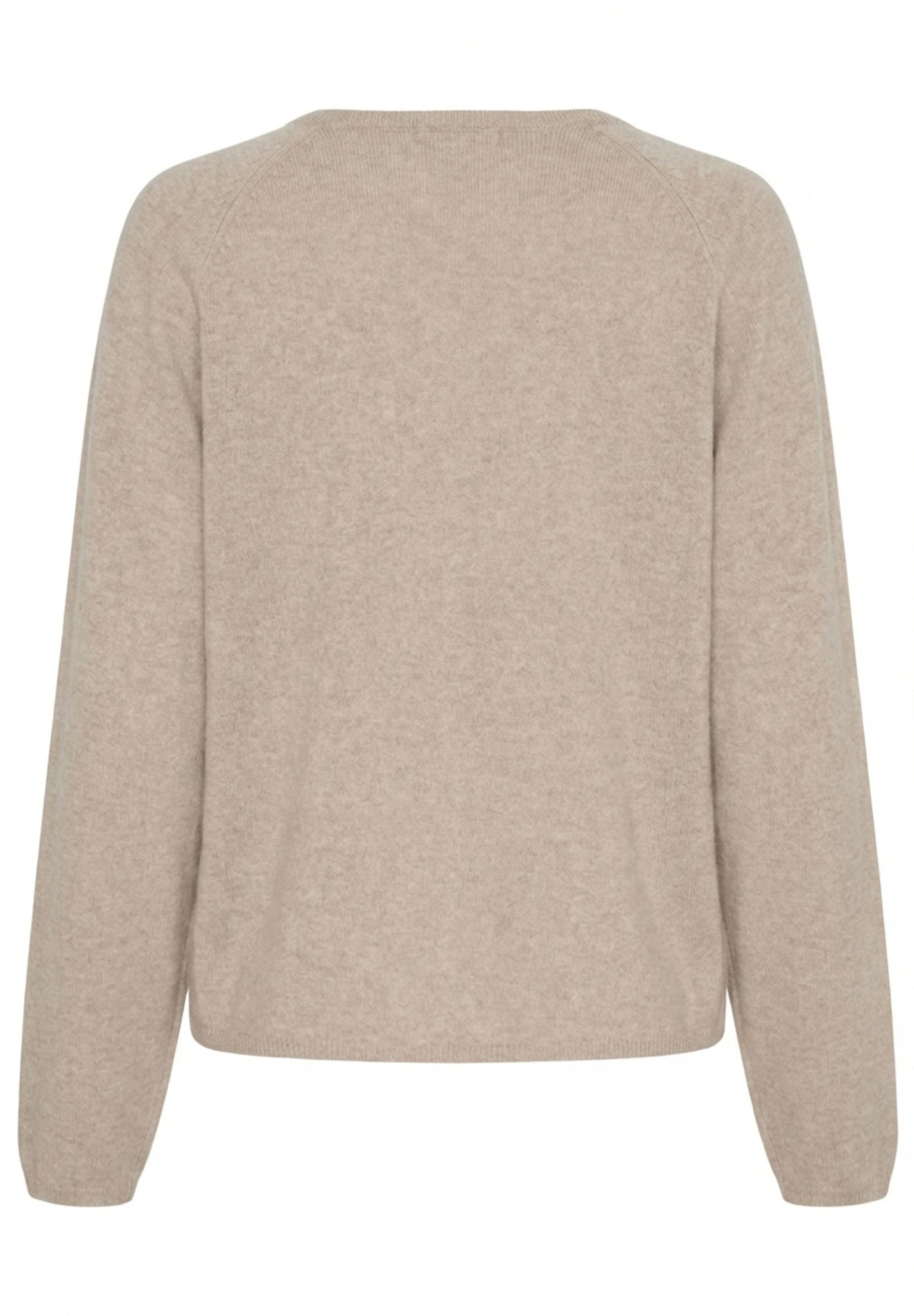 BTFCPH Cardigan i cashmere blanding Cardigans Cream Melange
