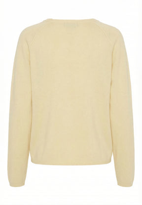 BTFCPH Cardigan i cashmere blanding Cardigans French Vanilla