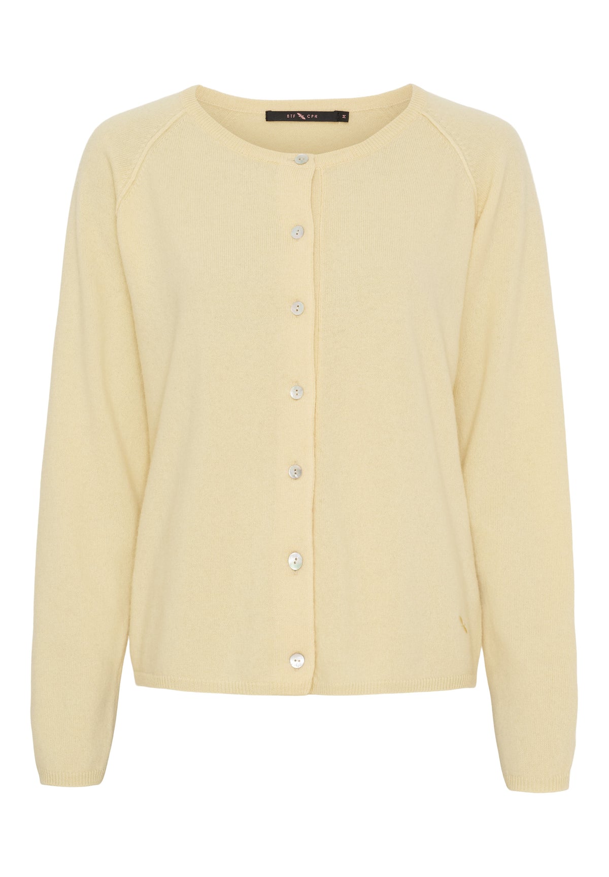 BTFCPH Cardigan i cashmere blanding Cardigans French Vanilla