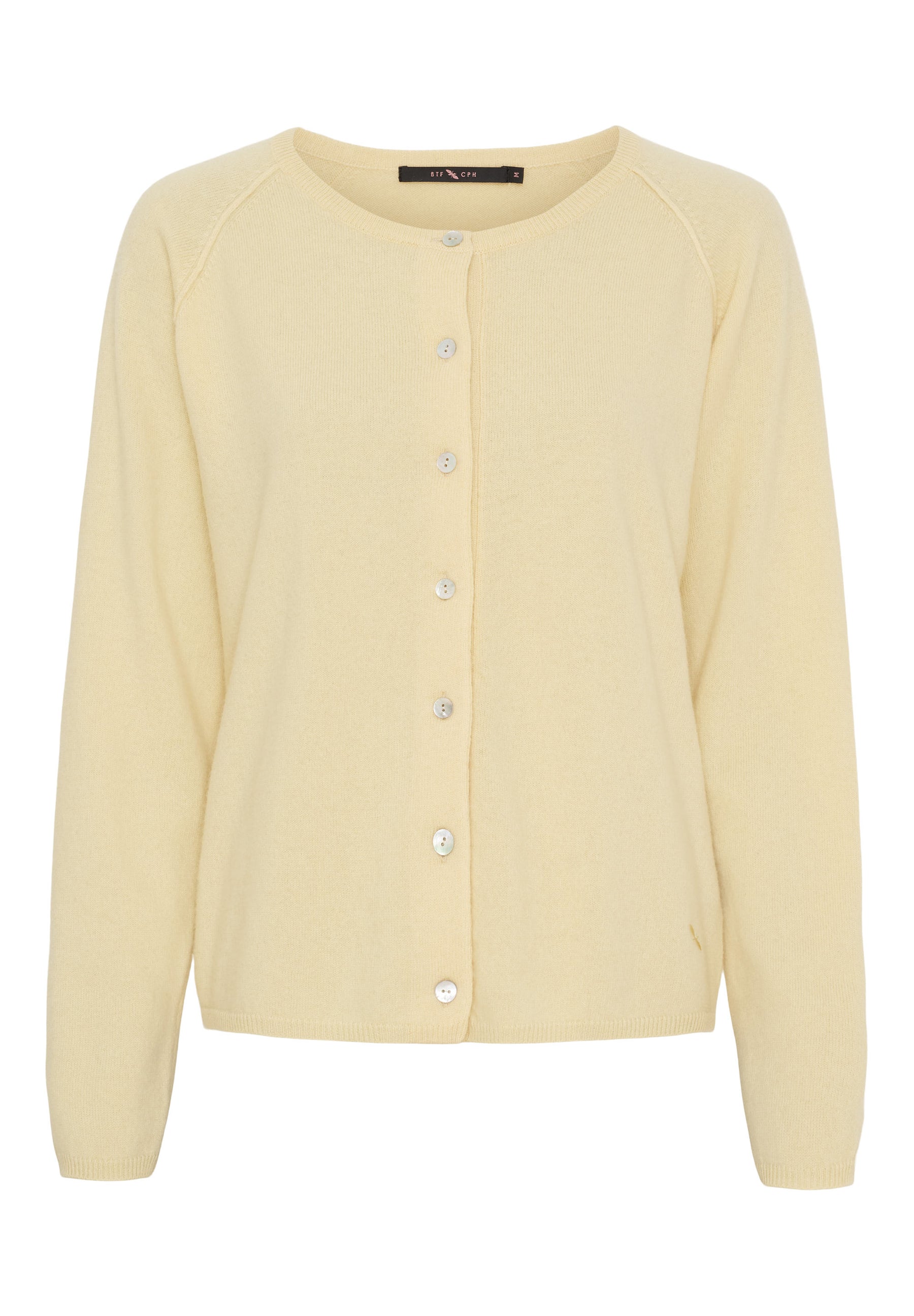 BTFCPH Cardigan i cashmere blanding Cardigans French Vanilla