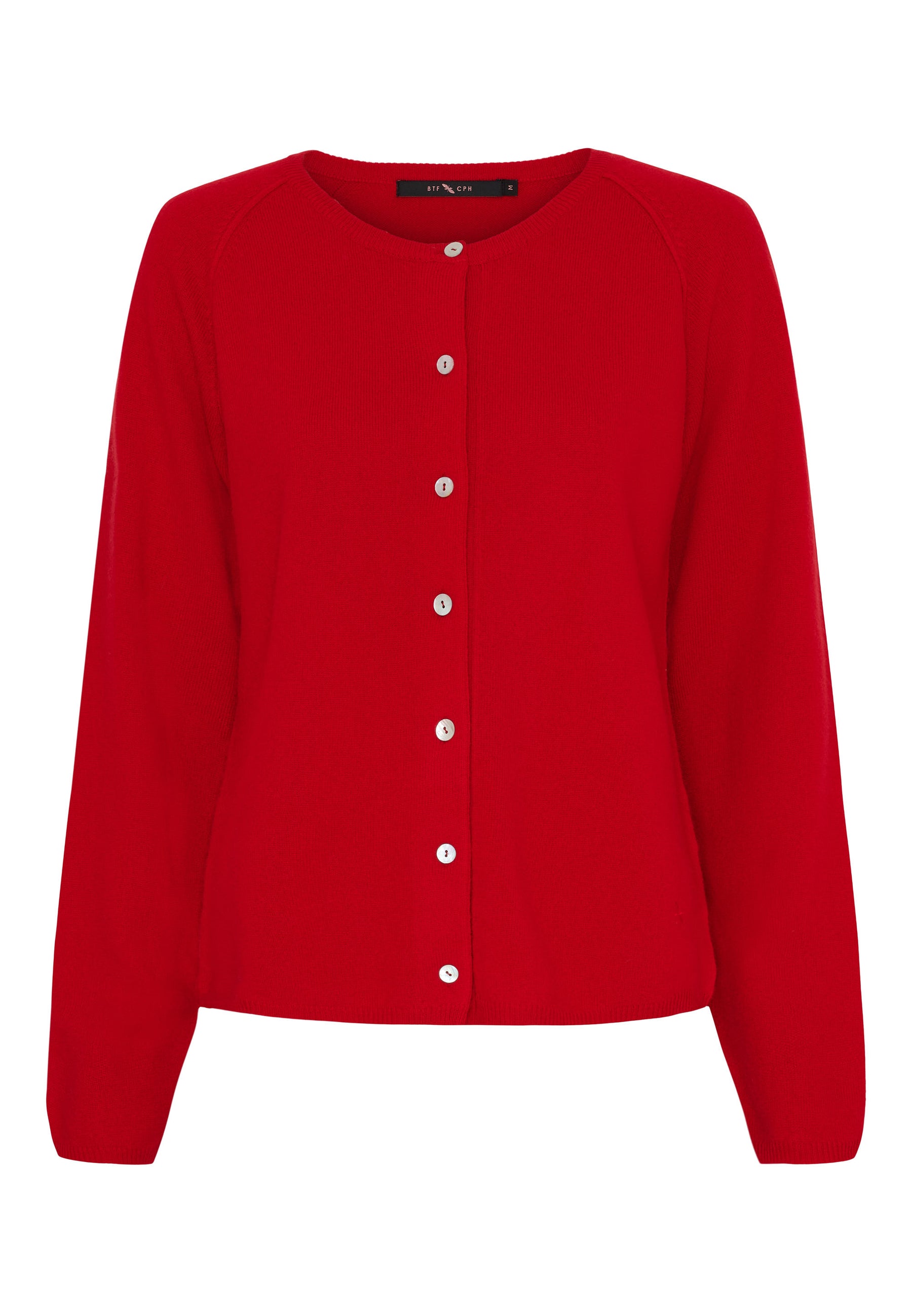 BTFCPH Cardigan i cashmere blanding Cardigans Rød