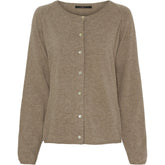 BTFCPH Cardigan i cashmere blanding Cardigans Taupe Melange