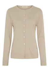 BTFCPH Cardigan i silke og cashmere Cardigans Beige