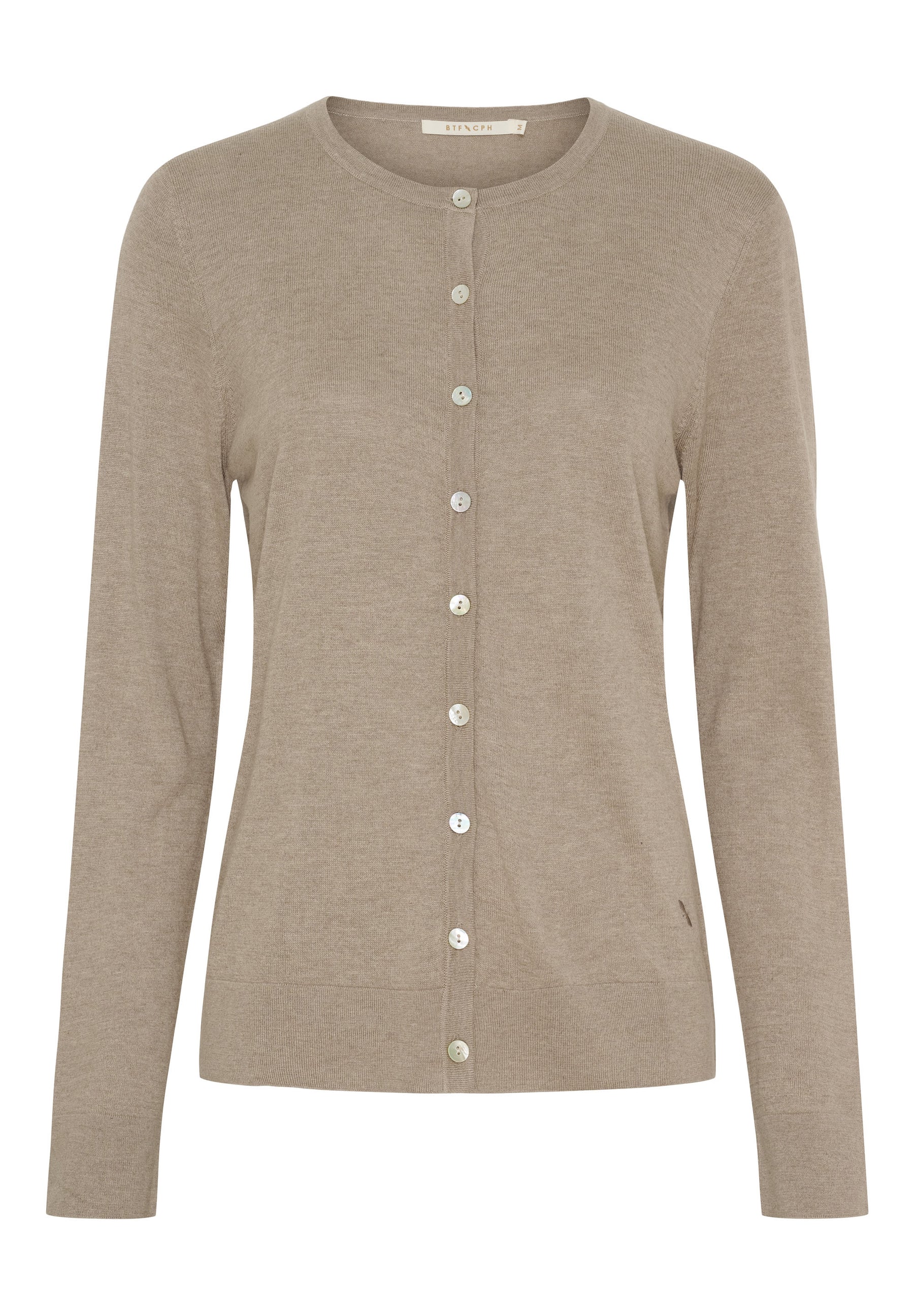 BTFCPH Cardigan i silke og cashmere Cardigans Brun
