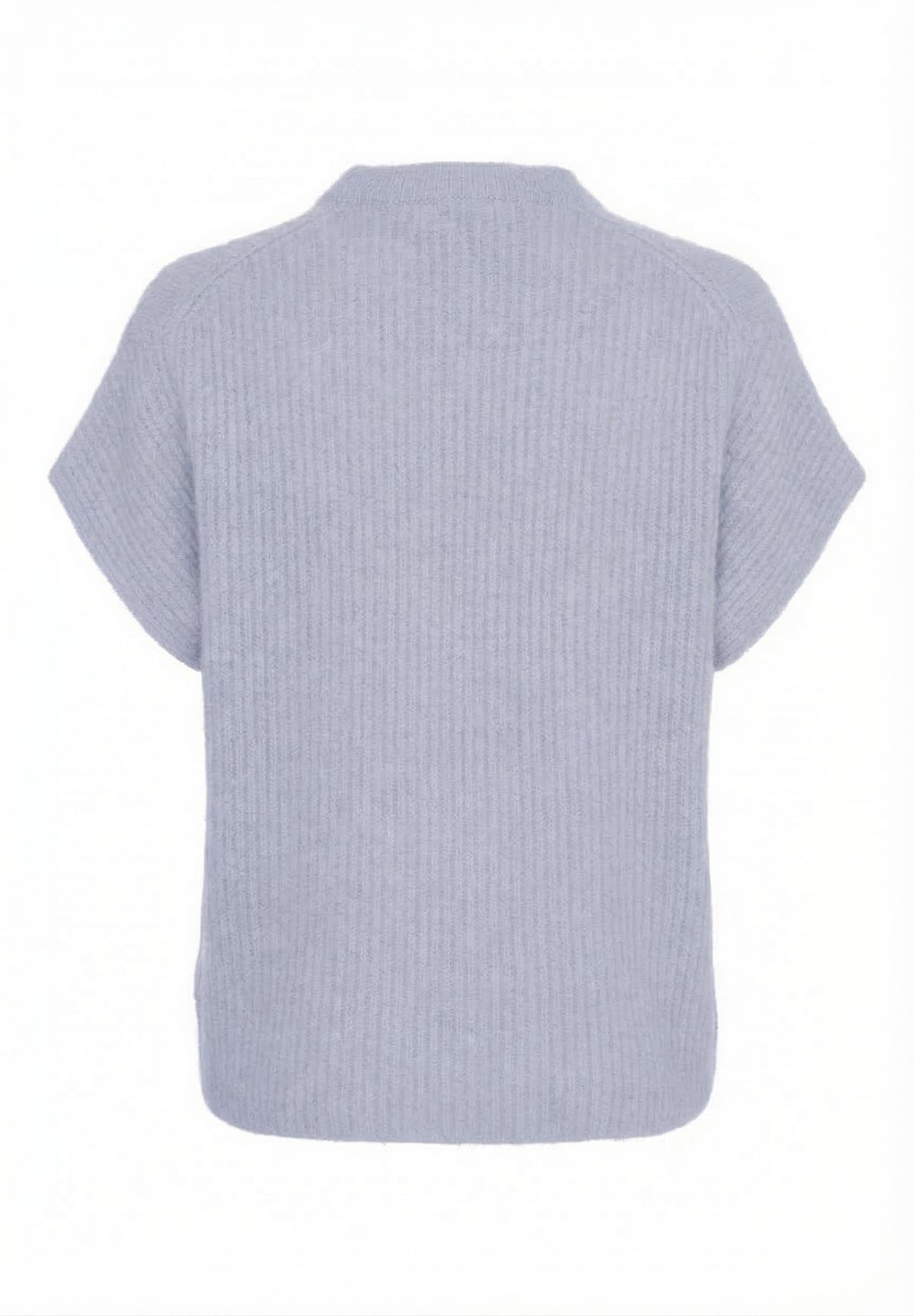 BTFCPH Cashmere cardigan med korte ærmer i vaskebjørnsgarn Veste Blå