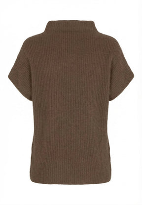 BTFCPH Cashmere med vaskebjørns-garn Pullovers Brun