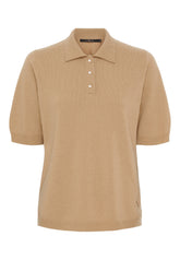BTFCPH Cashmere pullover med korte ærmer Pullovers Hazelnut
