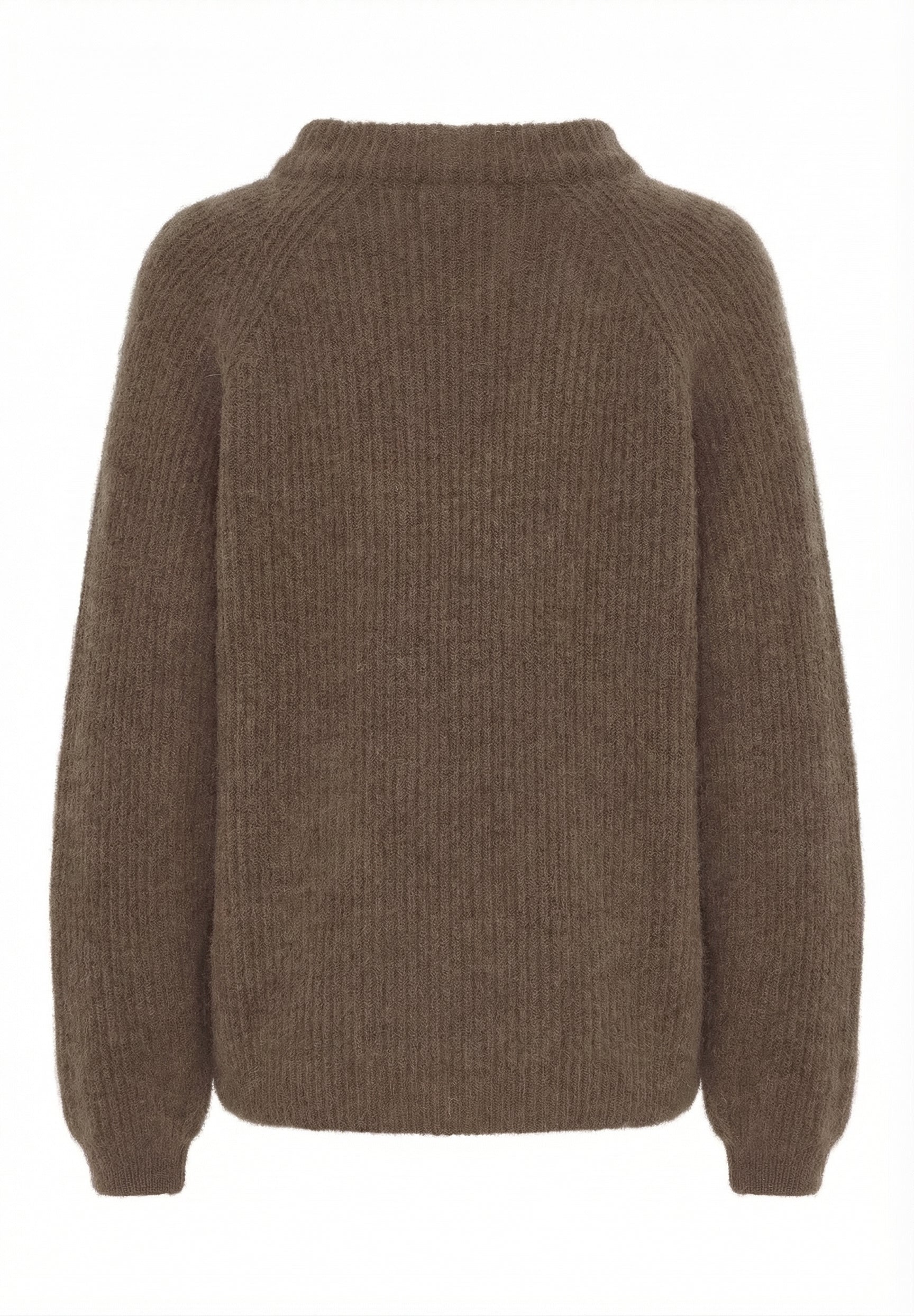 BTFCPH Cashmere strik med vaskebjørns-garn Pullovers Brun