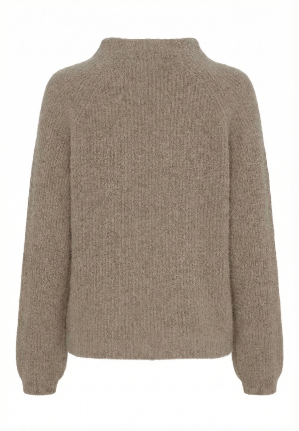 BTFCPH Cashmere strik med vaskebjørns-garn Pullovers Brun