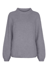 BTFCPH Cashmere strik med vaskebjørns-garn Pullovers Grå