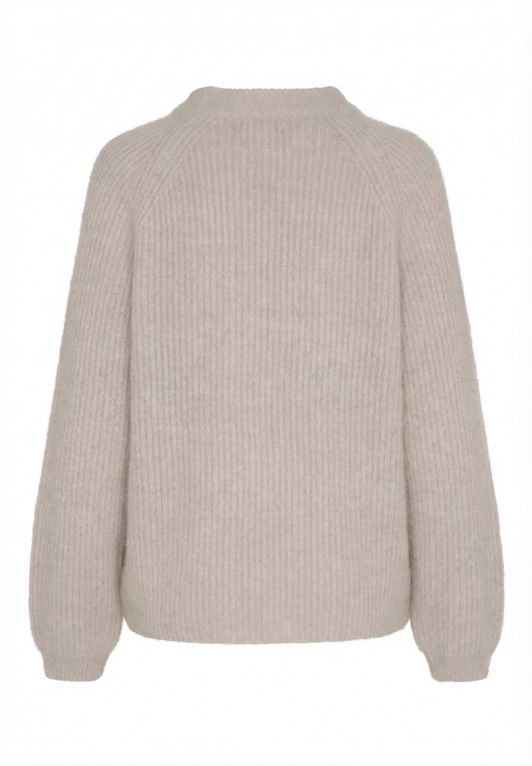 BTFCPH Cashmere strik med vaskebjørns-garn Pullovers Light Beige
