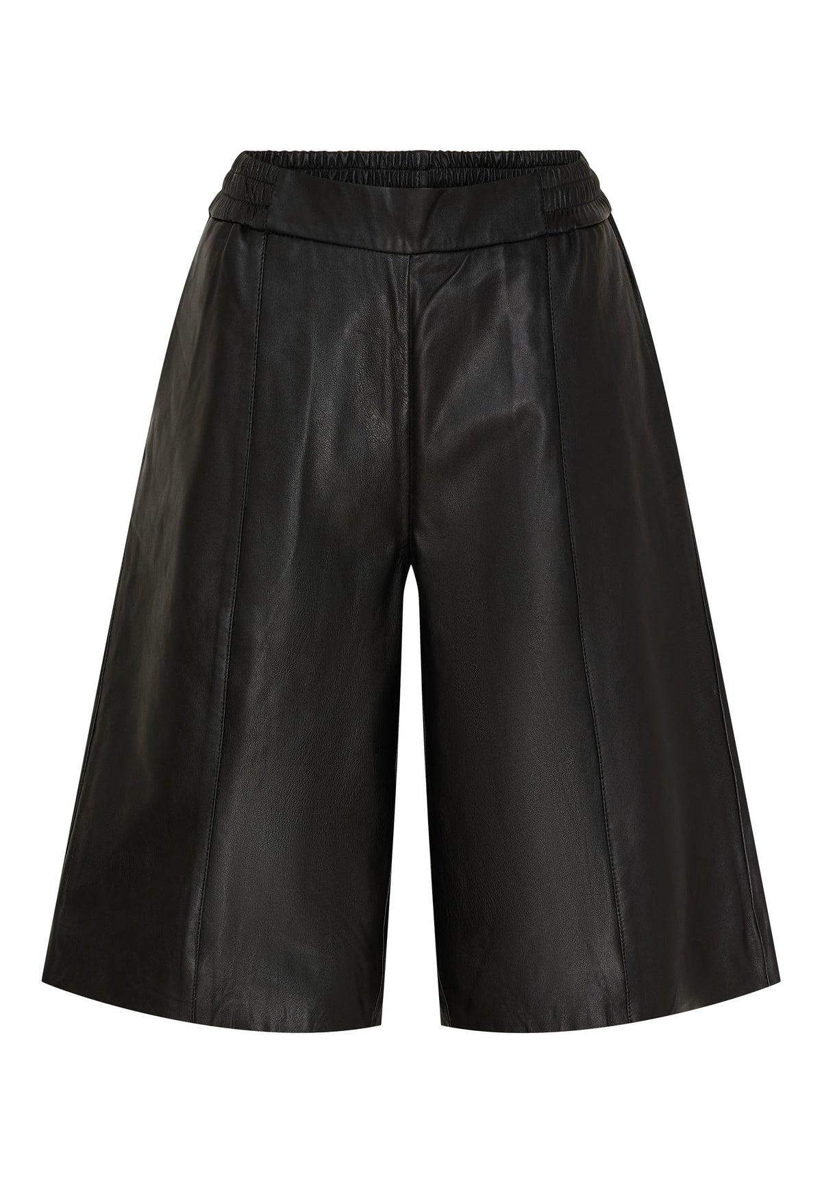 BTFCPH Culottes i læder Bukser Sort