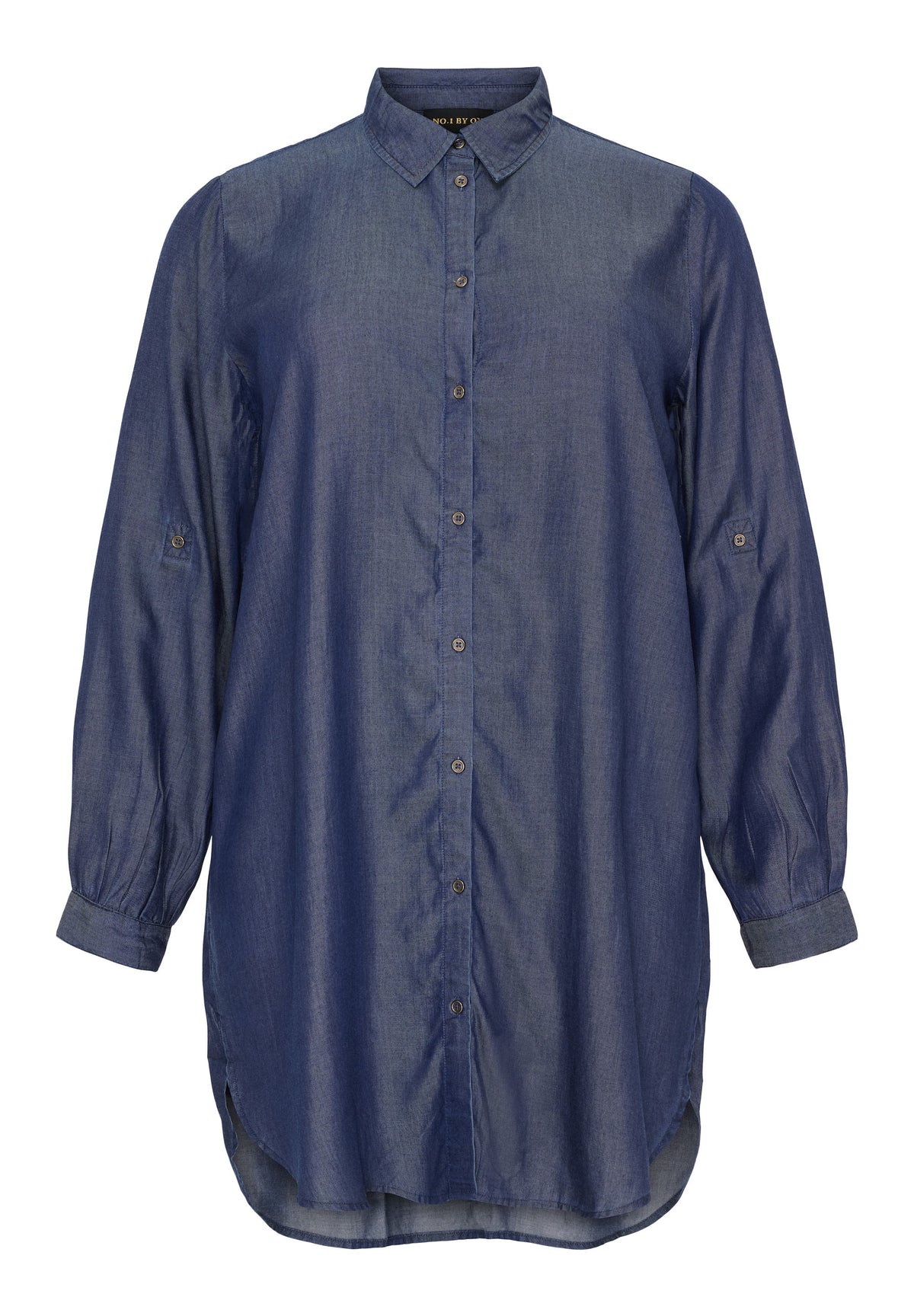 NO. 1 BY OX Denim skjortekjole Skjorter Blå