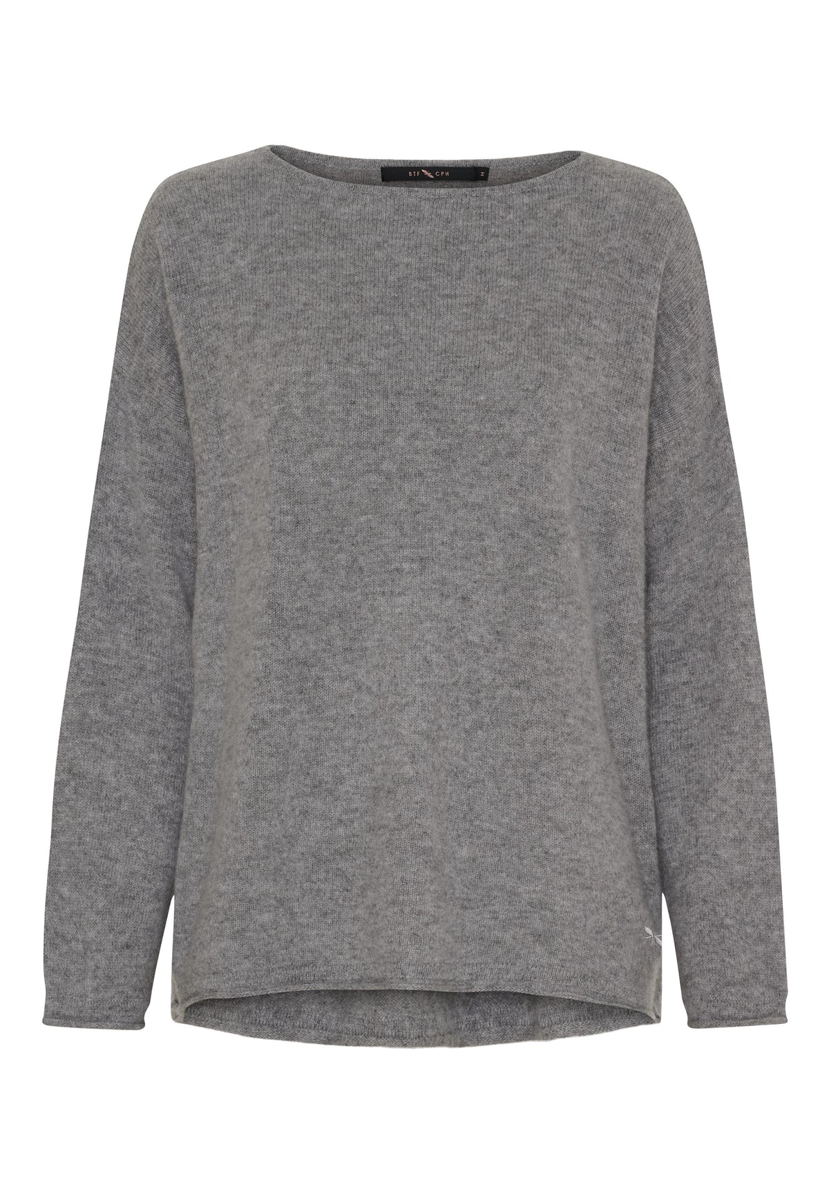 BTFCPH Eksklusiv oversized pullover i 100% cashmere Knit Grå