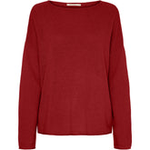 BTFCPH Eksklusiv oversized pullover i 100% cashmere Pullovers Brick Red