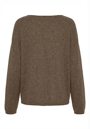 BTFCPH Eksklusiv oversized pullover i 100% cashmere Pullovers Brun