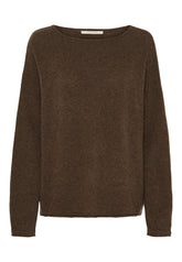 BTFCPH Eksklusiv oversized pullover i 100% cashmere Pullovers Coffee Brown Melange