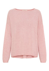 BTFCPH Eksklusiv oversized pullover i 100% cashmere Pullovers Quartz Pink Melange