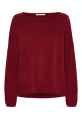 BTFCPH Eksklusiv oversized pullover i 100% cashmere Pullovers Rød