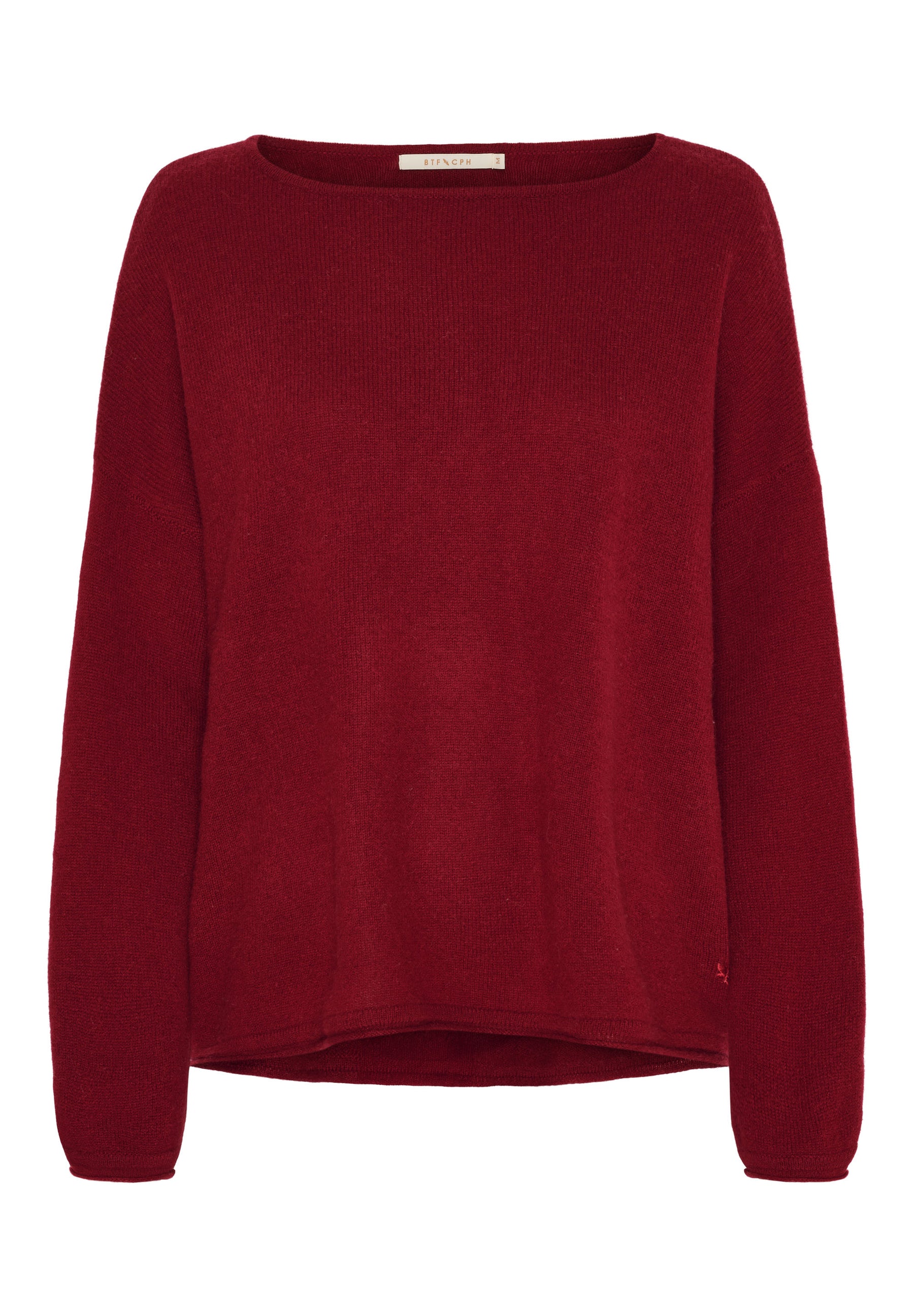 BTFCPH Eksklusiv oversized pullover i 100% cashmere Pullovers Rød