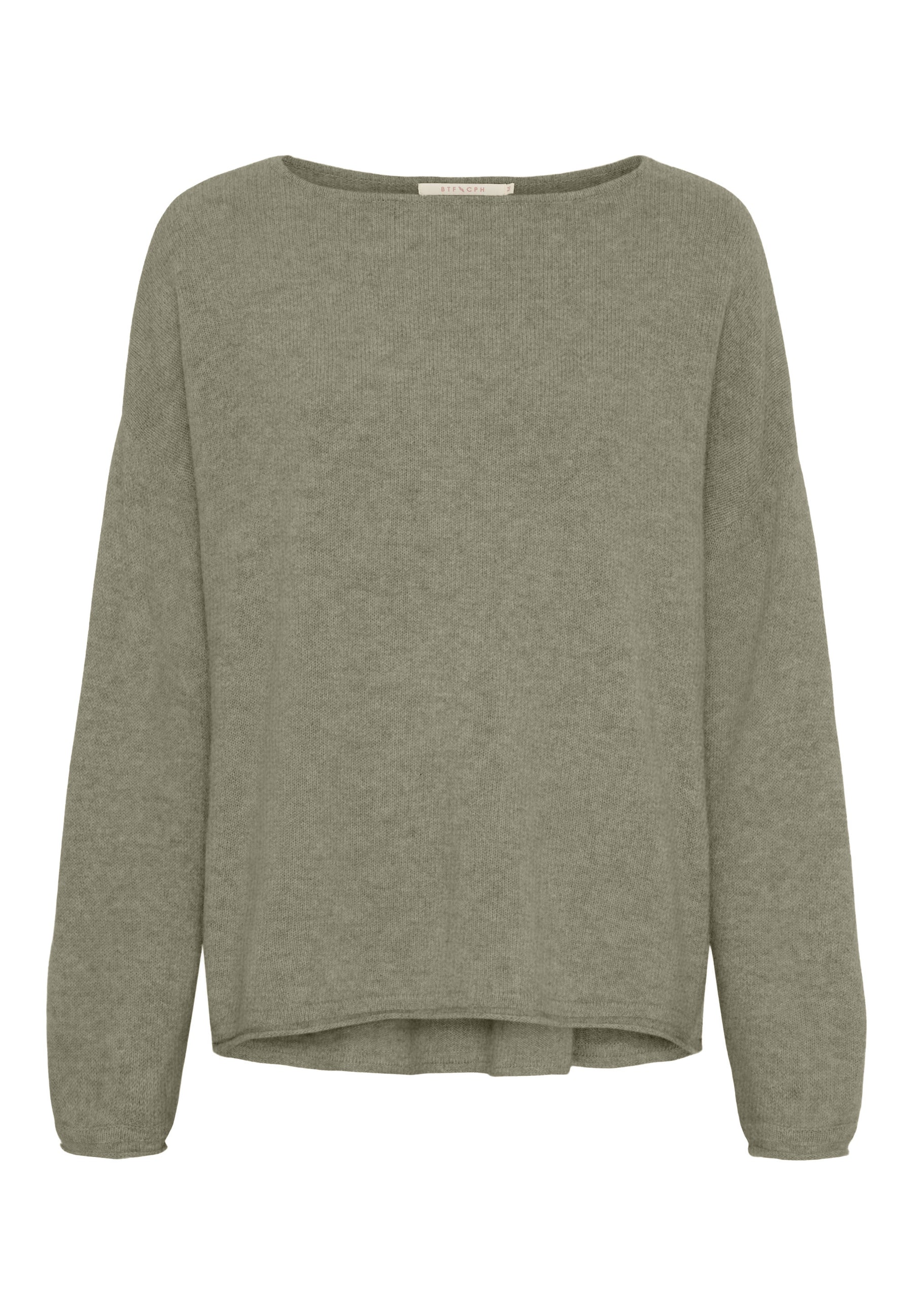 BTFCPH Eksklusiv oversized pullover i 100% cashmere Pullovers Sage Melange