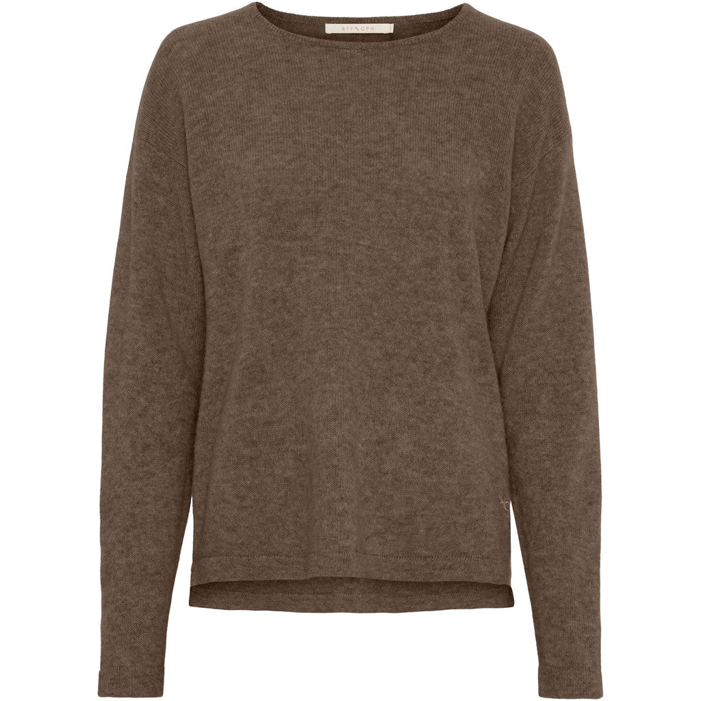 BTFCPH Eksklusiv pullover i 100% cashmere Knit Brun