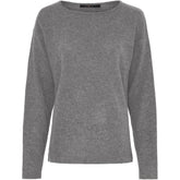 BTFCPH Eksklusiv pullover i 100% cashmere Knit Grå