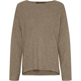 BTFCPH Eksklusiv pullover i 100% cashmere Knit Natural Brown