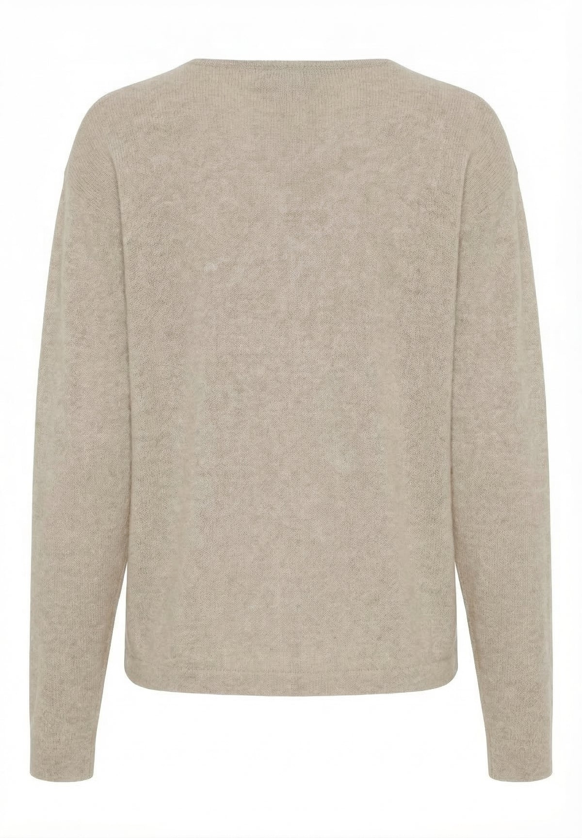 BTFCPH Eksklusiv pullover i 100% cashmere Pullovers Beige Melange