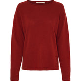 BTFCPH Eksklusiv pullover i 100% cashmere Pullovers Brick Red