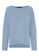 BTFCPH Eksklusiv pullover i 100% cashmere Pullovers Light Blue Melange