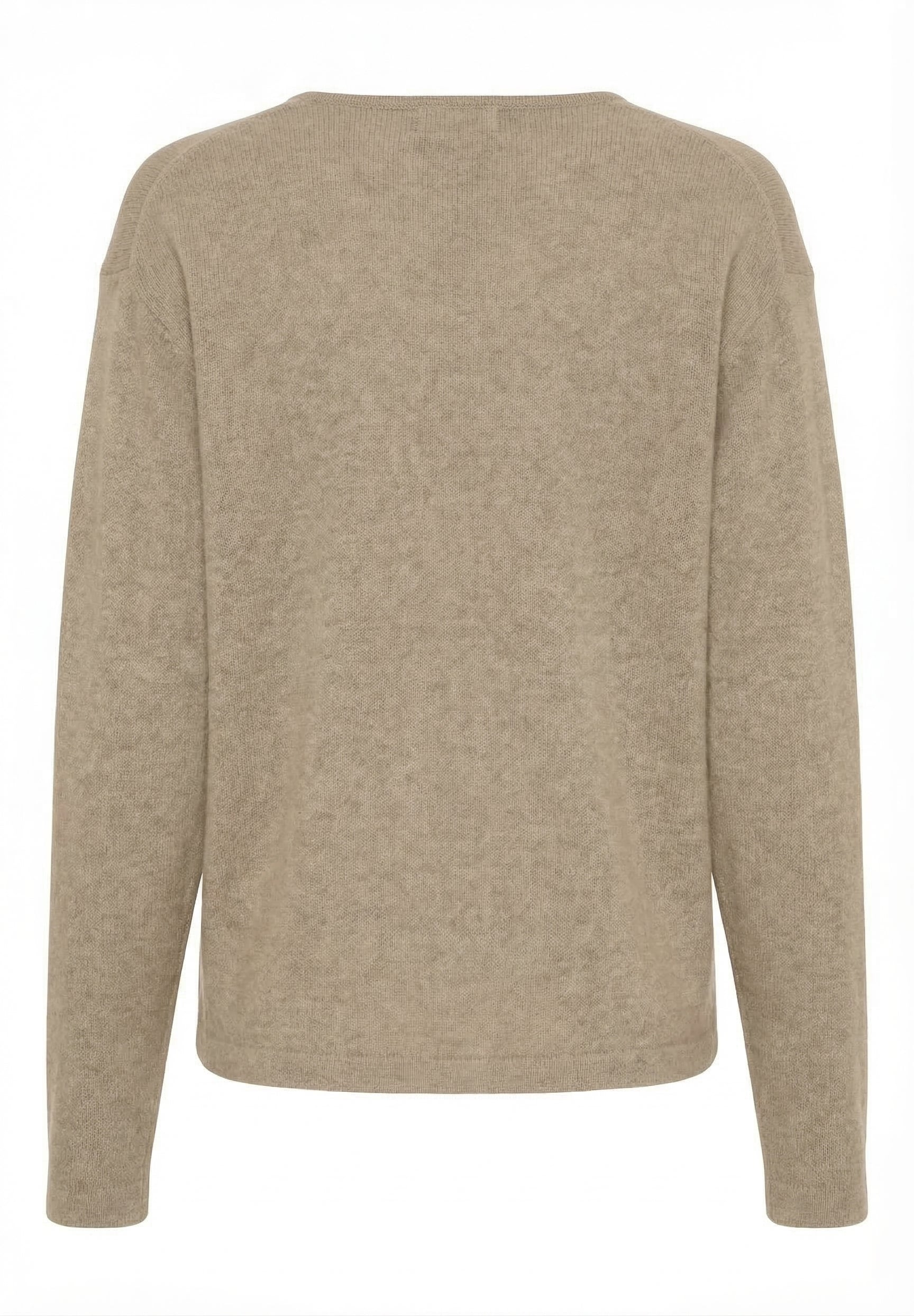 BTFCPH Eksklusiv pullover i 100% cashmere Pullovers Natural Brown