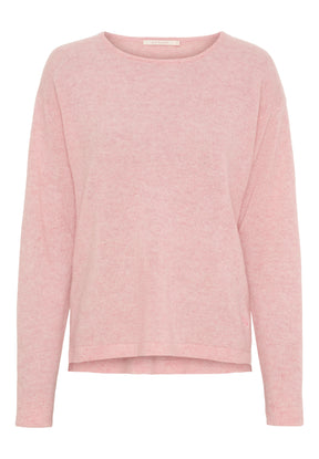 BTFCPH Eksklusiv pullover i 100% cashmere Pullovers Quartz Pink Melange