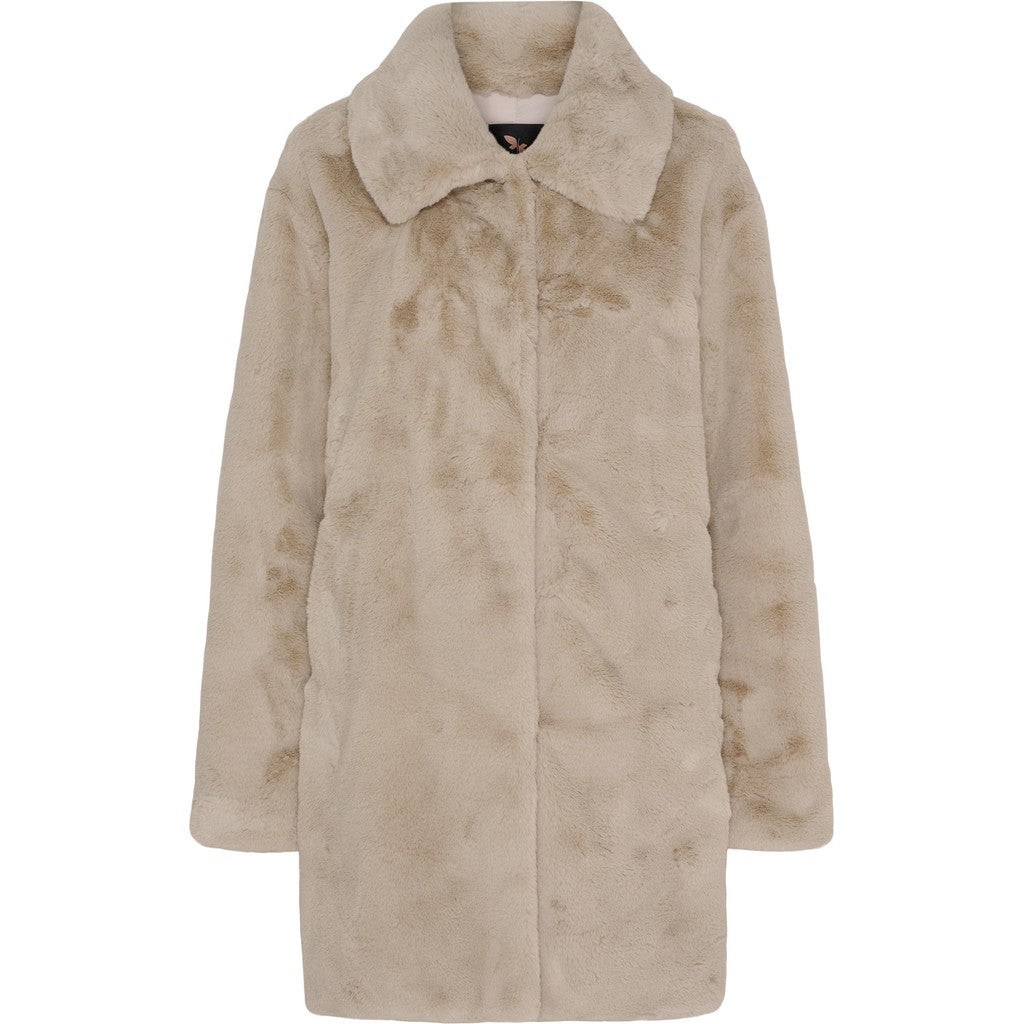 BTFCPH Faux fur jakke Frakker Beige