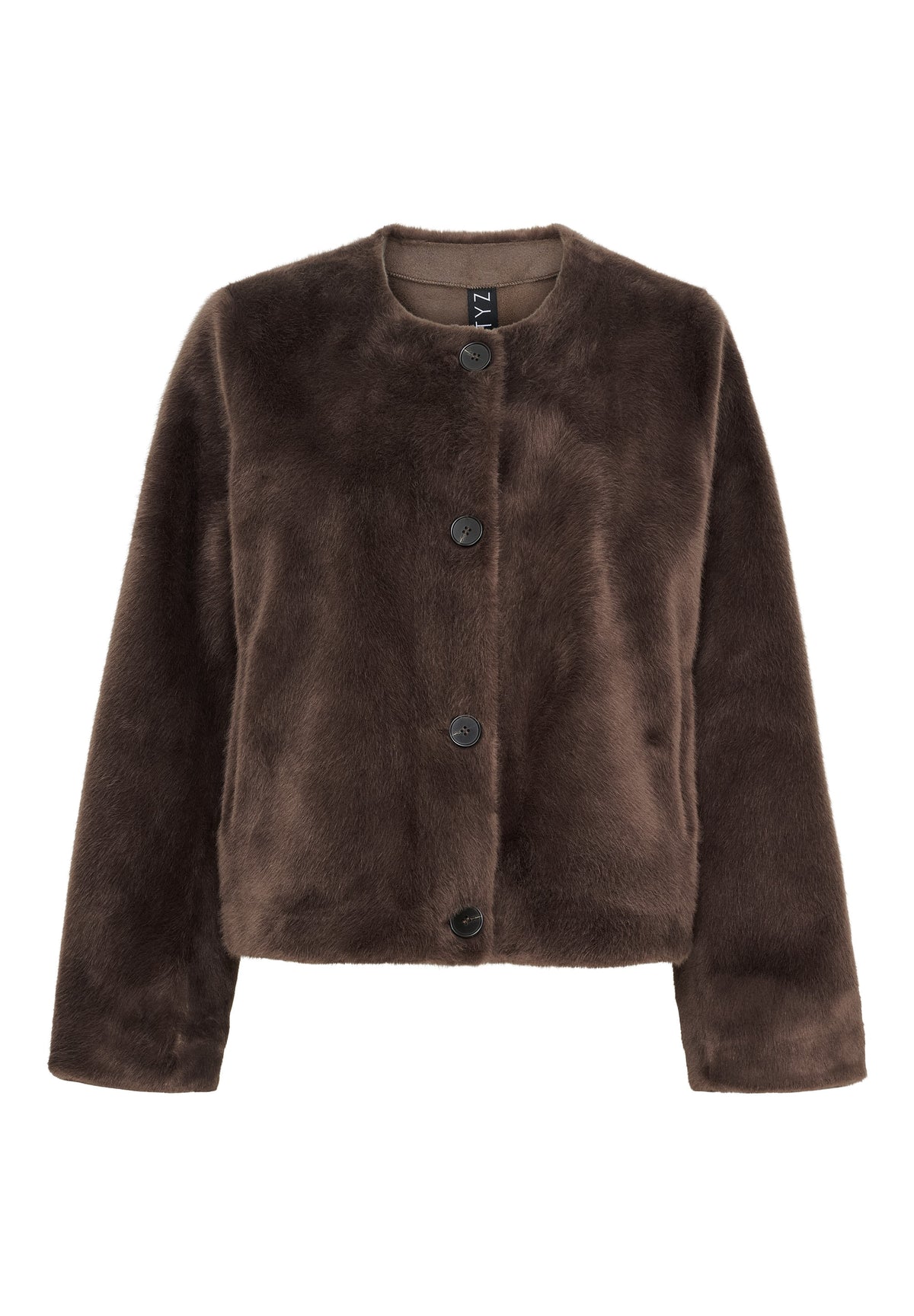 NOTYZ Faux fur jakke Jakker Brun