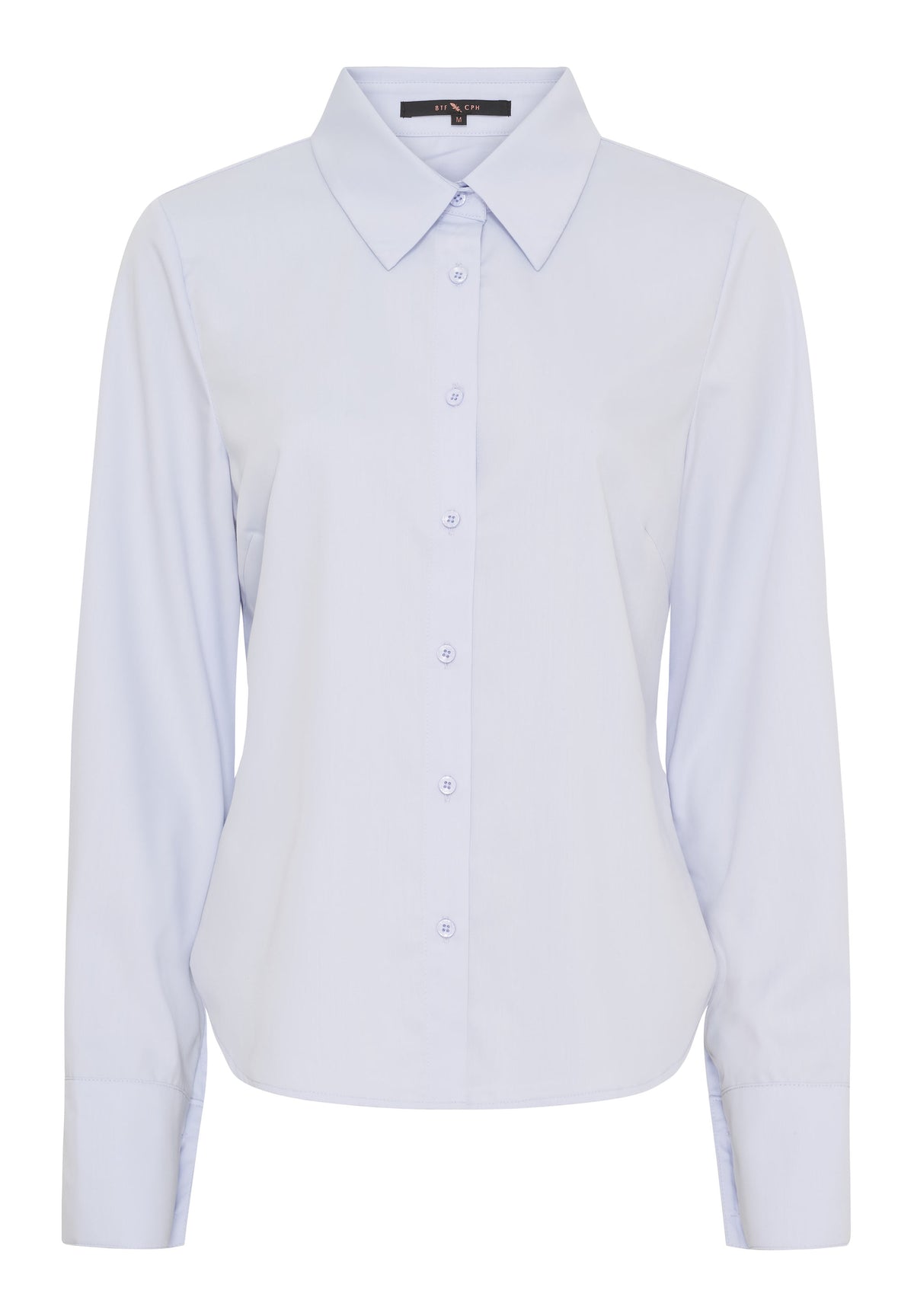 BTFCPH Figursyet bambusskjorte Skjorter Blå