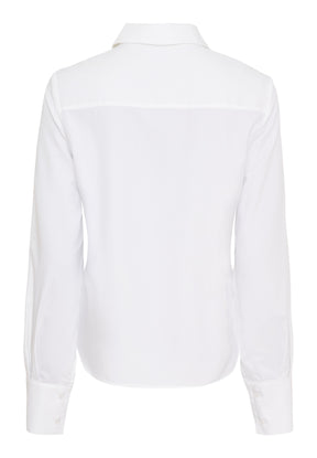 BTFCPH Figursyet bambusskjorte Skjorter Hvid