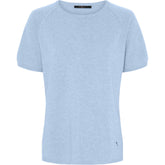 BTFCPH Finstrikket t-shirt i cashmere blanding Knit Blå