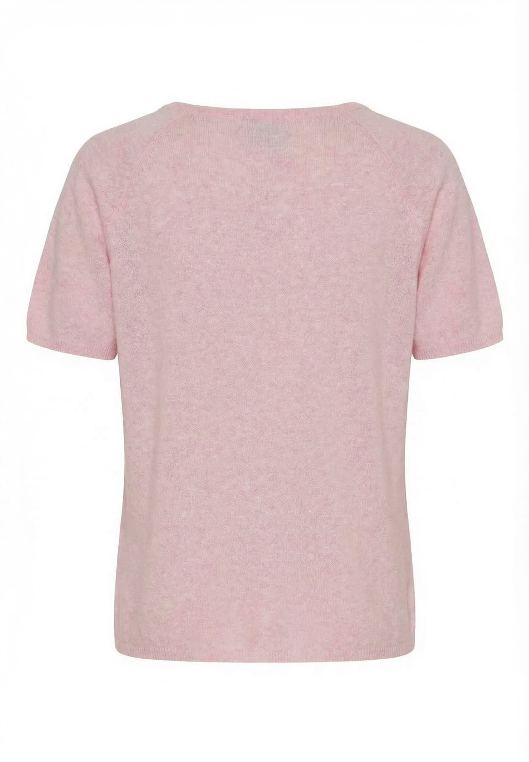 BTFCPH Finstrikket t-shirt i cashmere blanding Pullovers Rosa