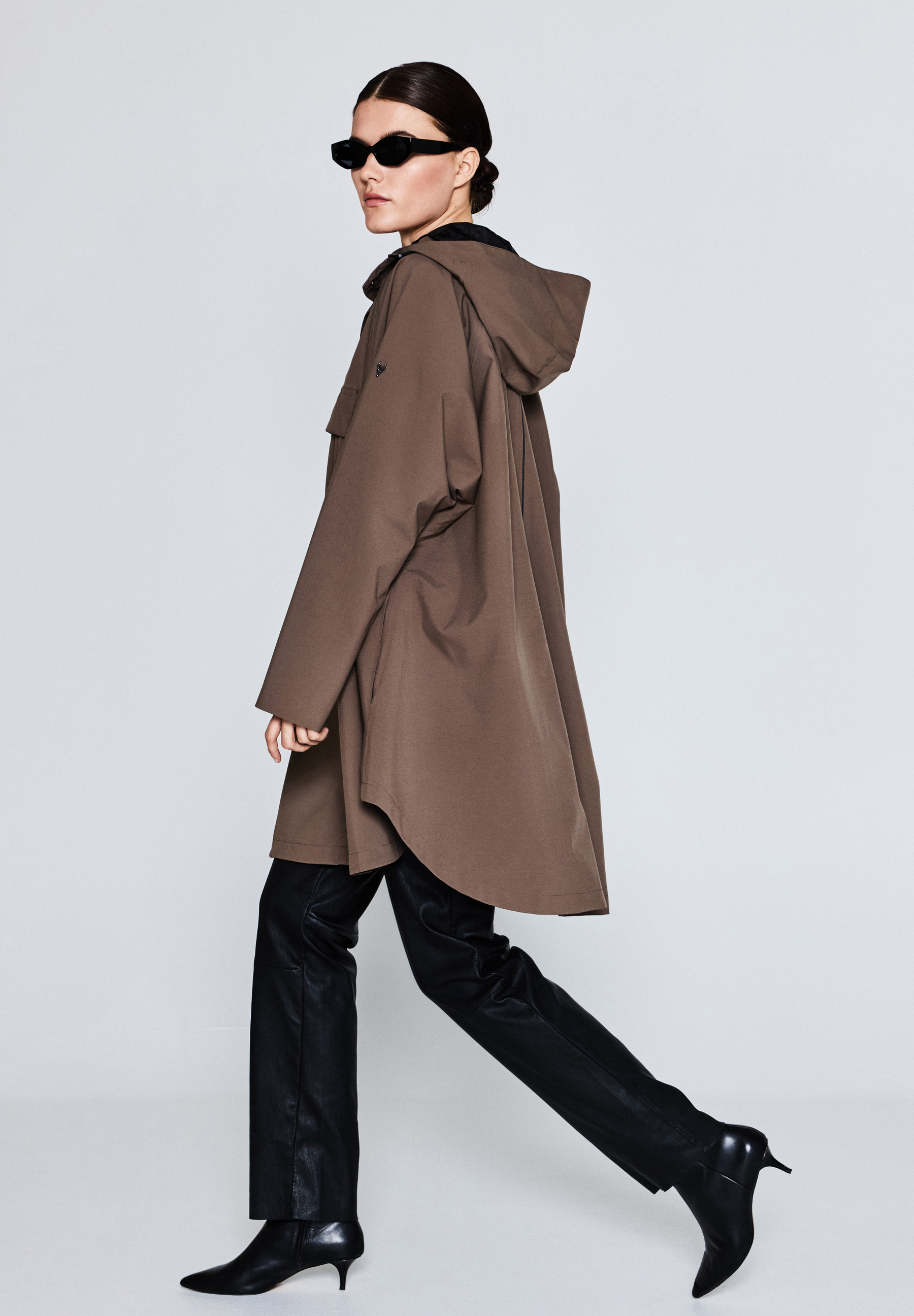 NOTYZ Funktionel Poncho Poncho Walnut