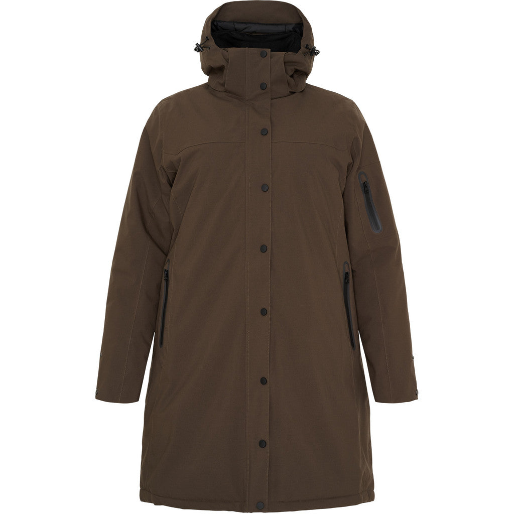 NO. 1 BY OX Funktionel vinterjakke Frakker Wood Brown