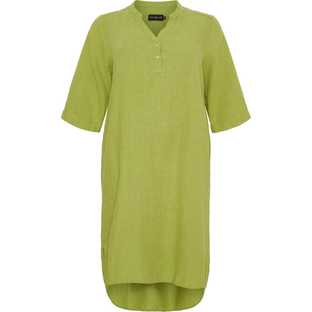 NO. 1 BY OX Hør tunika kjole Kjoler Perfect Pear Olive