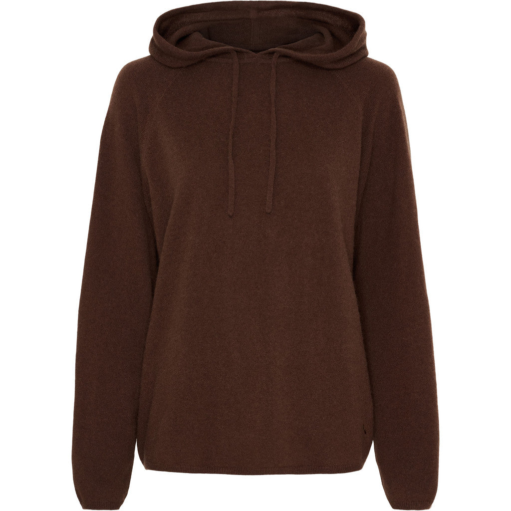 BTFCPH Hoodie i cashmere blanding Pullovers Brun
