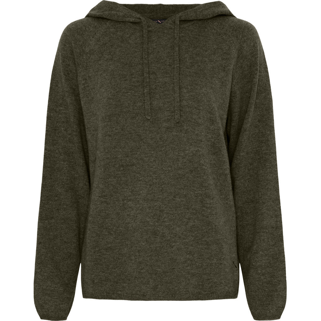 BTFCPH Hoodie i cashmere blanding Pullovers Dark Army Melange