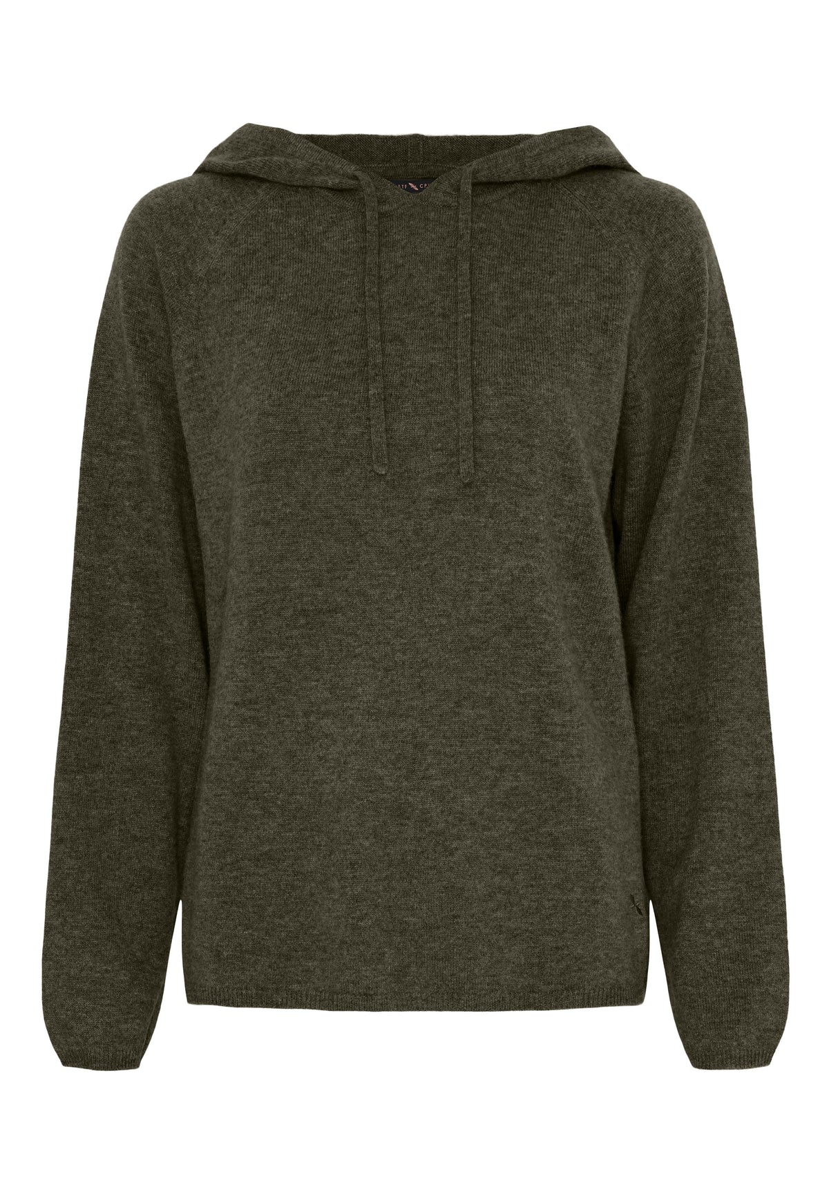 BTFCPH Hoodie i cashmere blanding Pullovers Dark Army Melange
