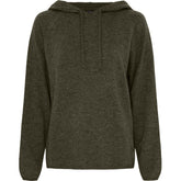 BTFCPH Hoodie i cashmere blanding Pullovers Dark Army Melange