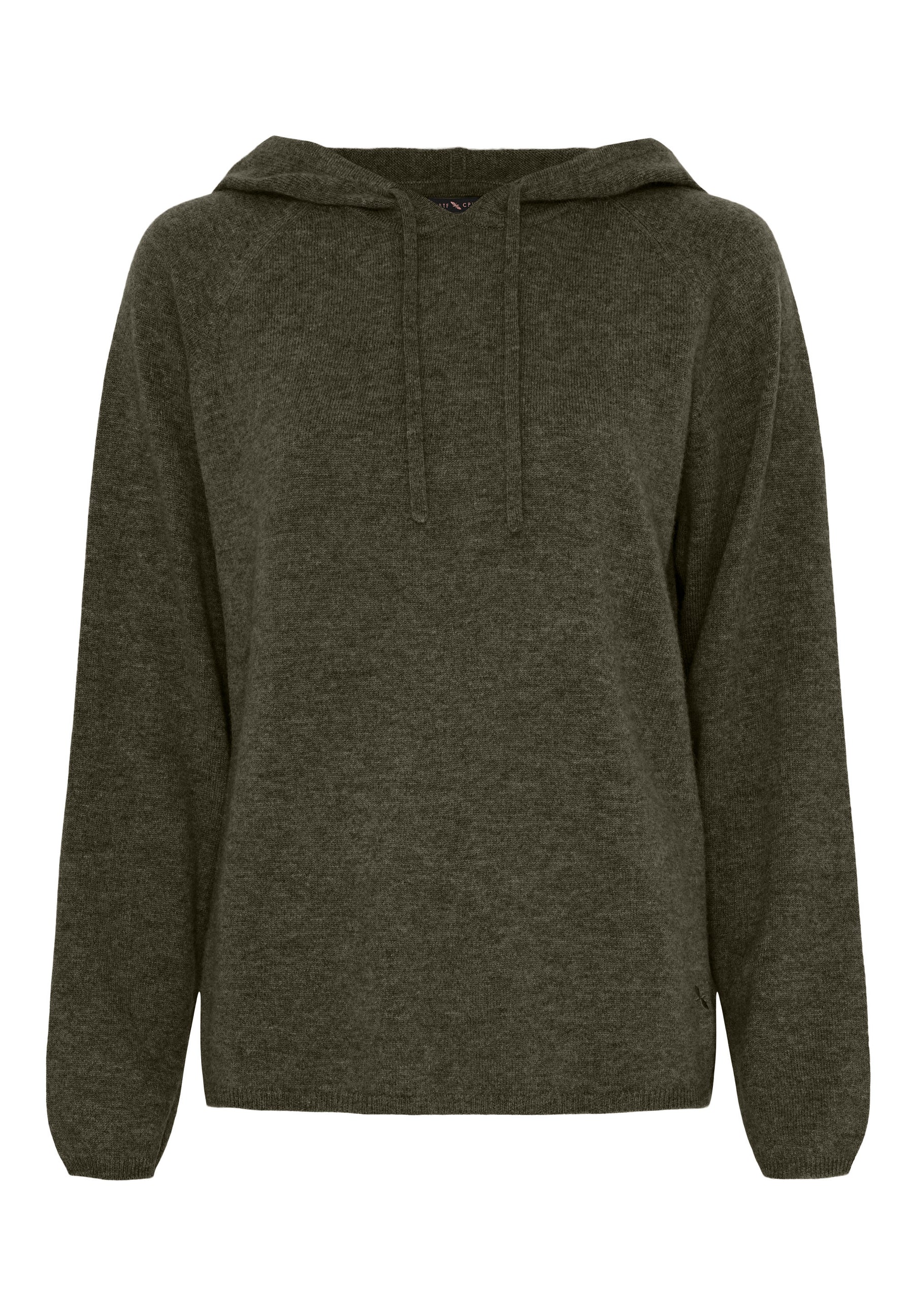 BTFCPH Hoodie i cashmere blanding Pullovers Dark Army Melange