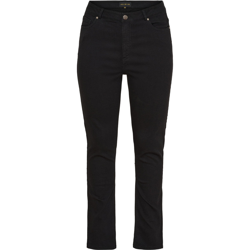 NO. 1 BY OX Jeans med stretch Jeans Sort