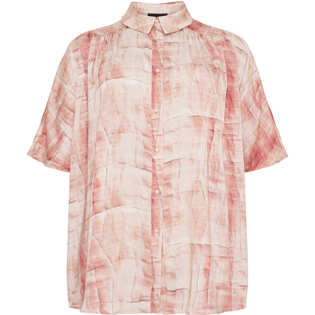 NO. 1 BY OX Kimono med korte ærmer Kimono Light pink earth print